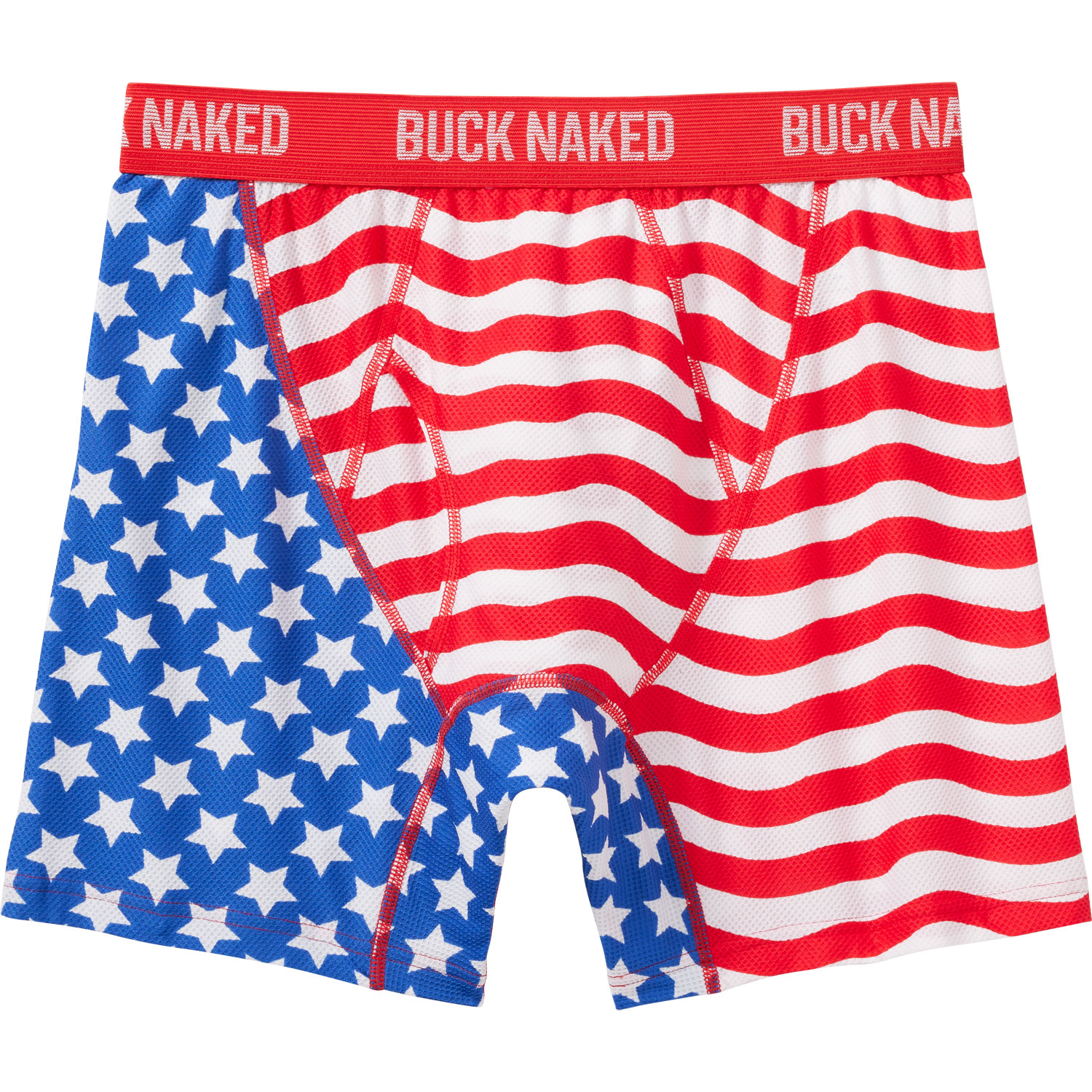 Men S Buck Naked Pattern Boxer Briefs Duluth Trading Company