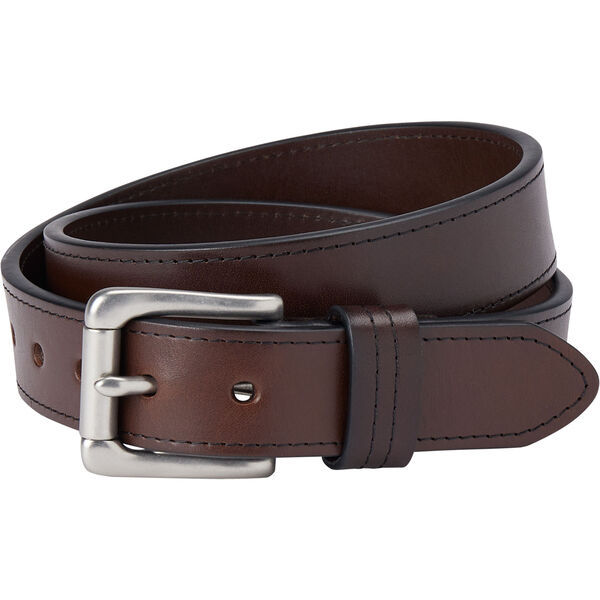 Men's Lifetime Leather Silver Buckle Belt Duluth Trading Company