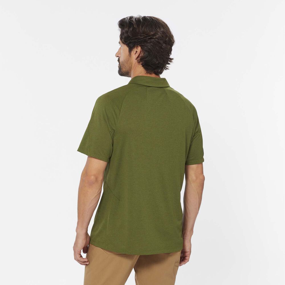 Men's AKHG Tun-Dry Standard Fit Polo Main Image