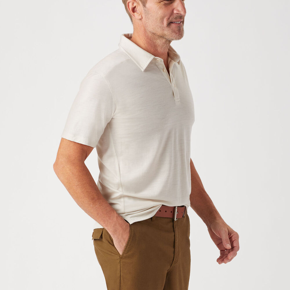 Men's Best Made Short Sleeve Merino Polo Main Image