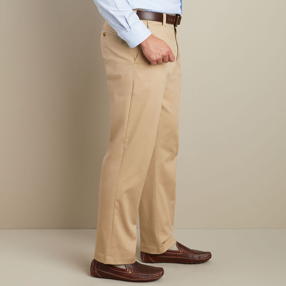 Men's Class Act Relaxed Fit No Iron Pants Main Image