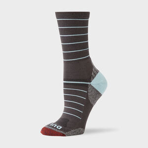 Women's Stay-Put Performance Crew Socks COAL LRG
