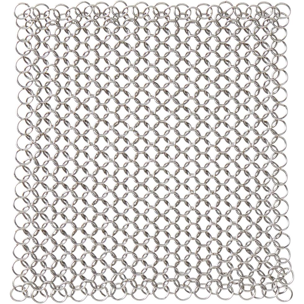 Stainless-Steel Chain Mail Scrubber - Lee Valley Tools