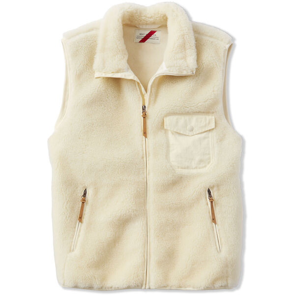 Men's Best Made Sherpa Zip Up Vest Duluth Trading Company
