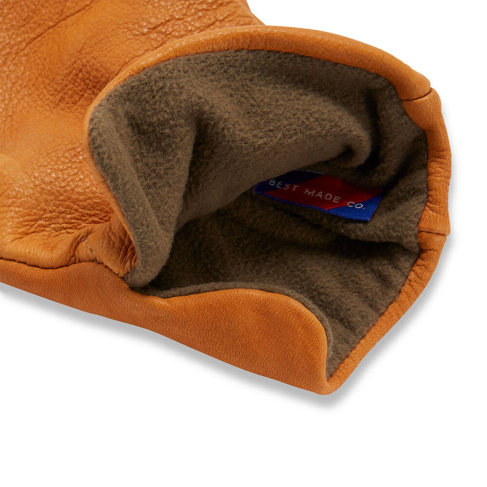 Best Made Deerskin Lined Roper Gloves Main Image