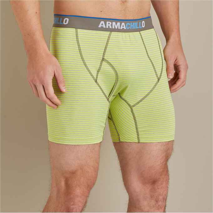 Men's Armachillo Cooling Stripe Boxer Briefs Duluth Trading Company