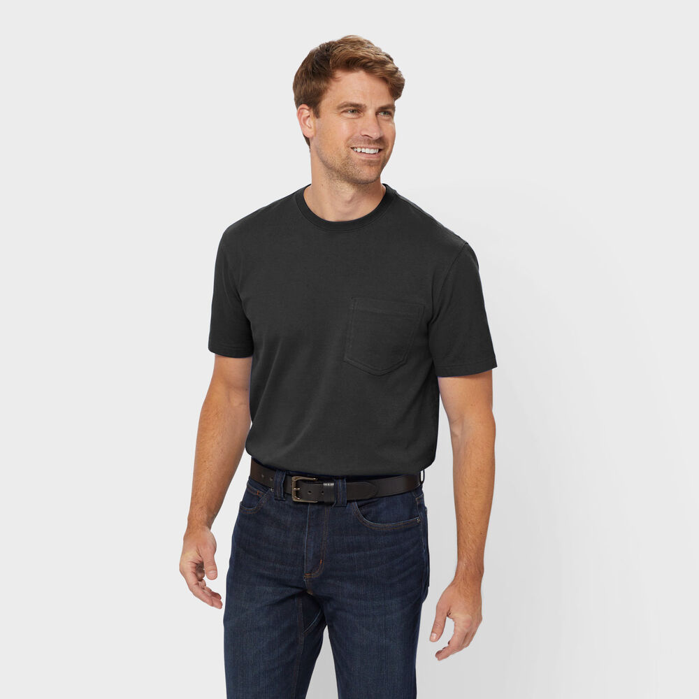 Men's Longtail T Standard Fit Short Sleeve Pocket Crew Main Image