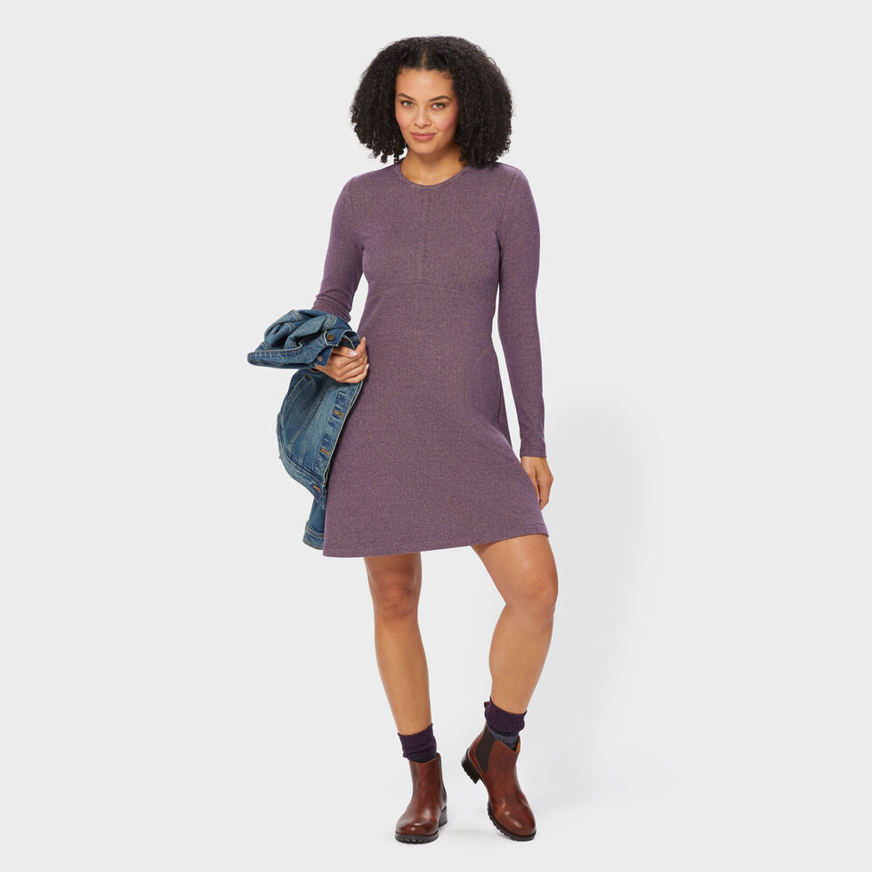 Women's T-Shirt Flannel Long Sleeve Dress | Duluth Trading Company