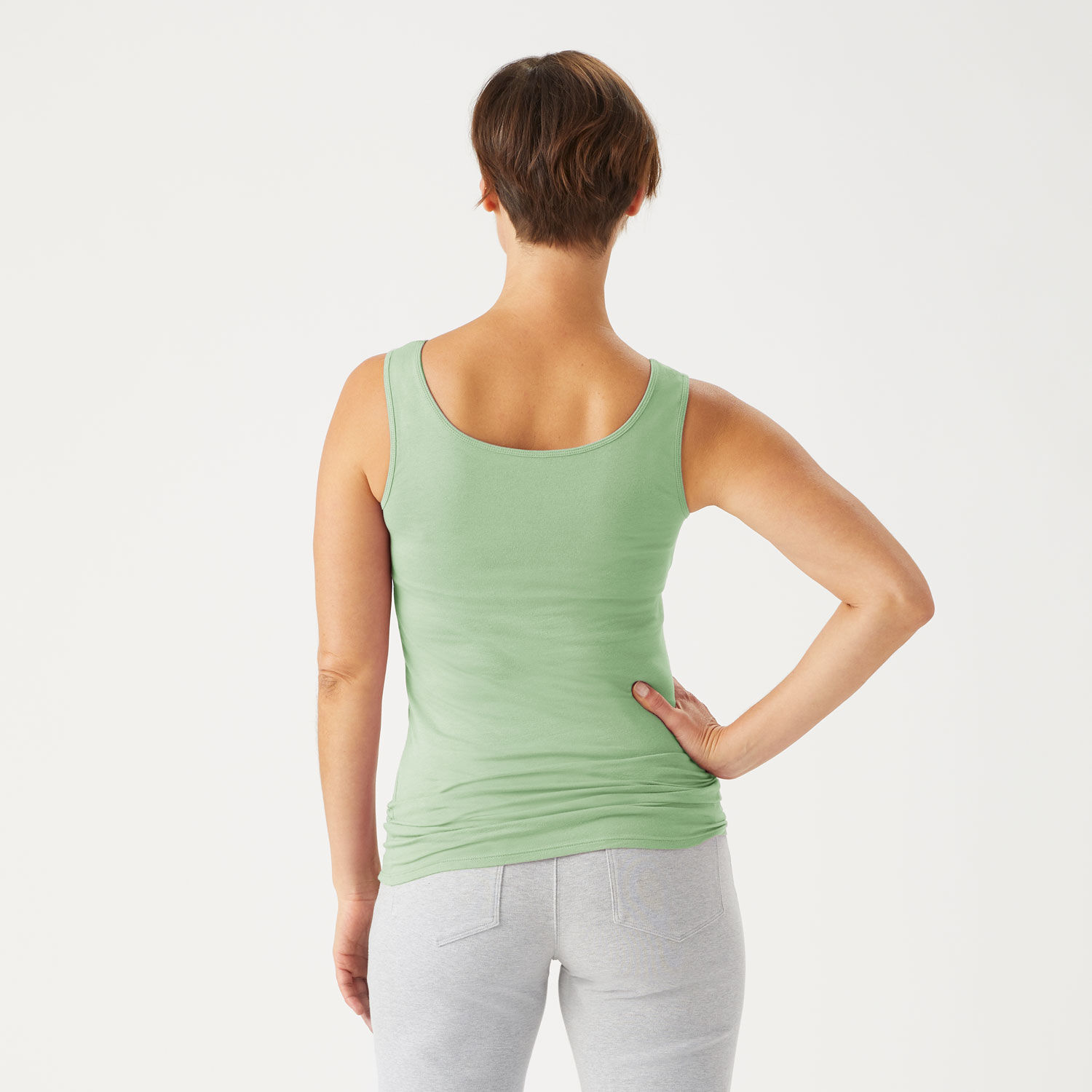 women's tank with built in bra
