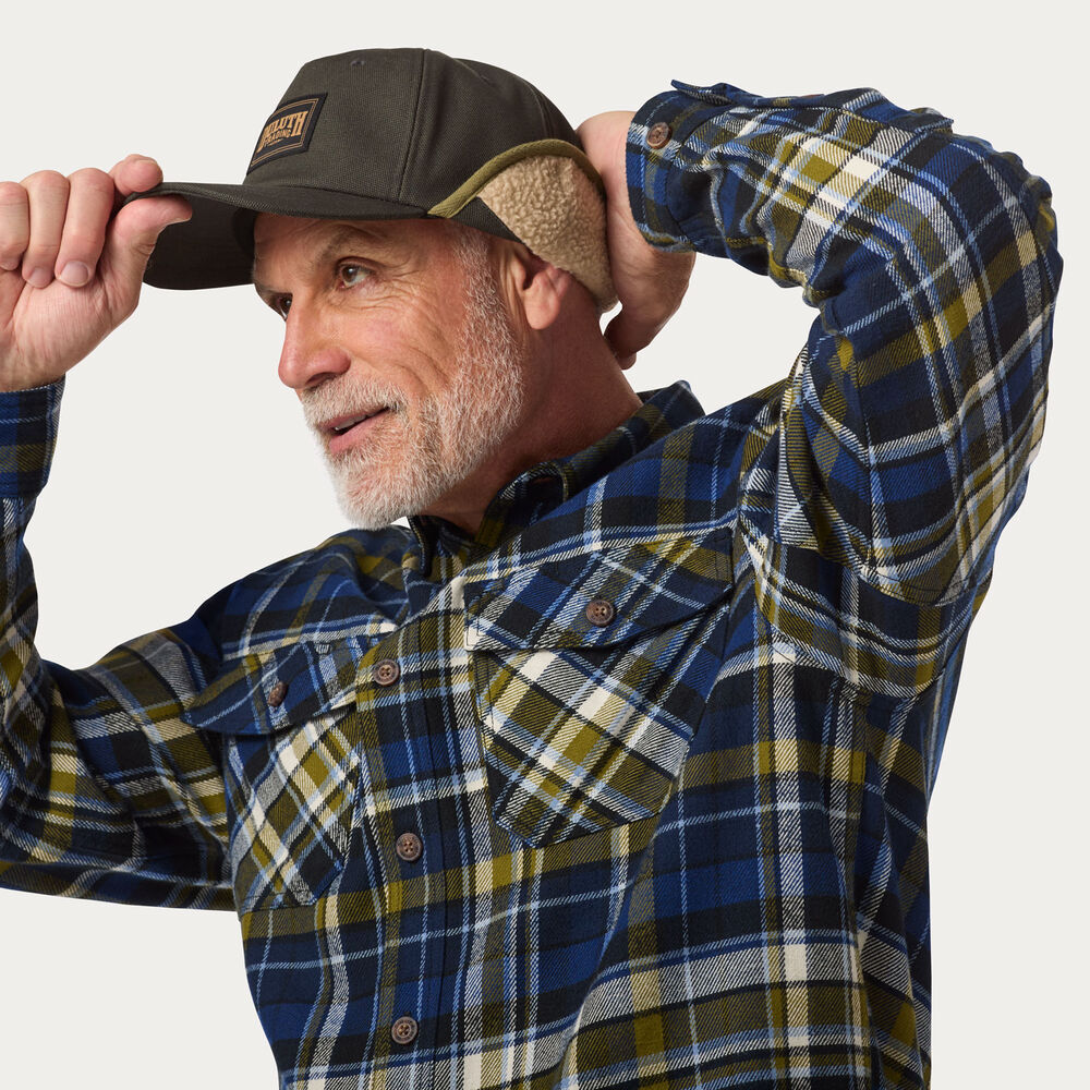 Men's Burlyweight Flannel Relaxed Fit Shirt Main Image