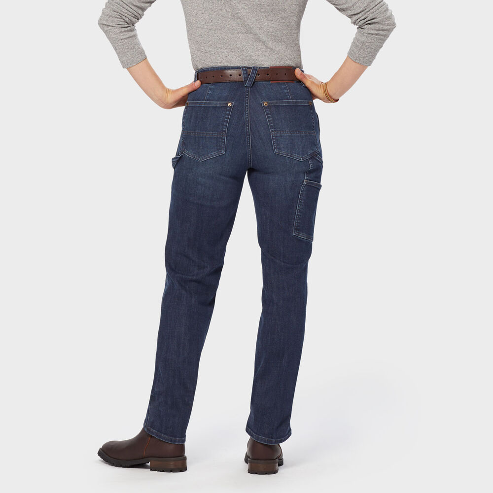 Women's Double Flex Denim Straight Leg Jeans Main Image