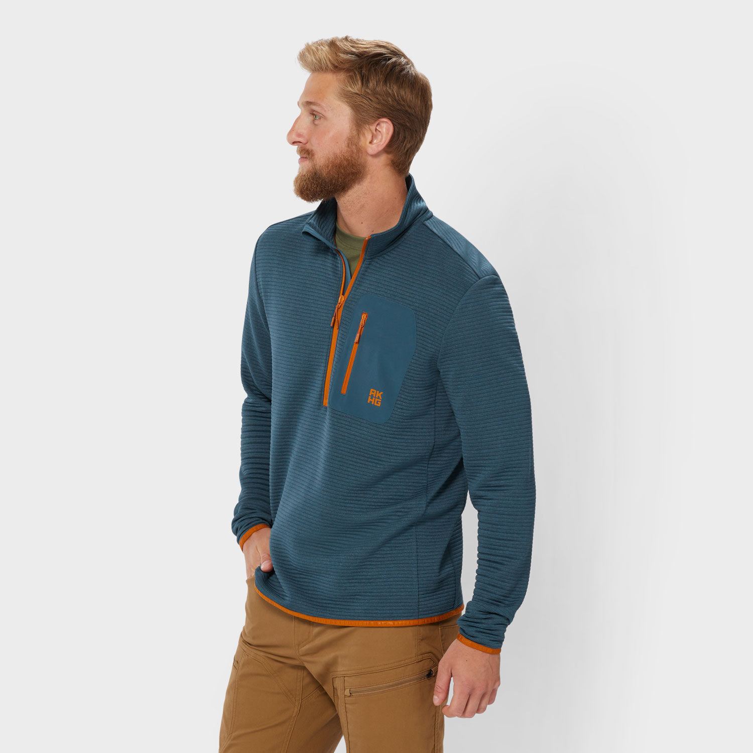 Men's AKHG Blackburn 1/4 Zip Mock | Duluth Trading Company