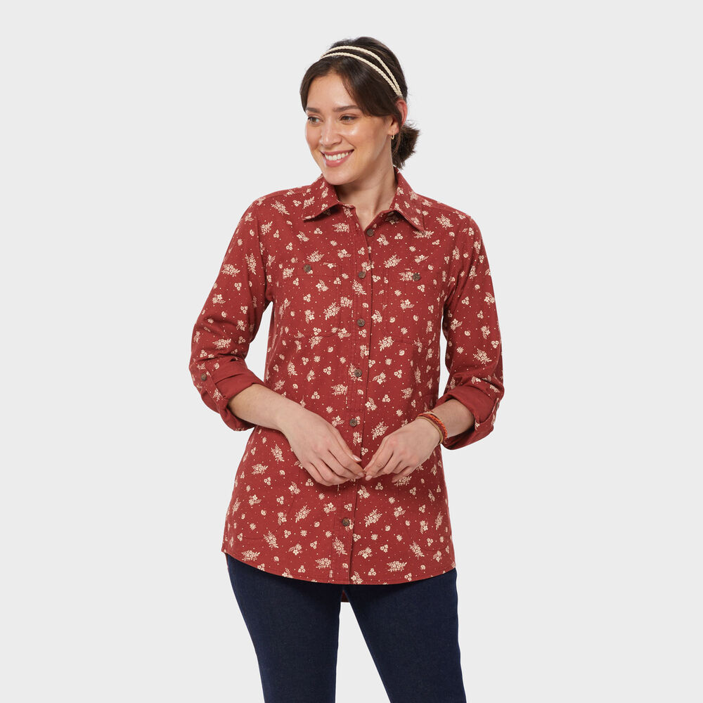 Women's Free Swingin' Flannel Tunic Main Image