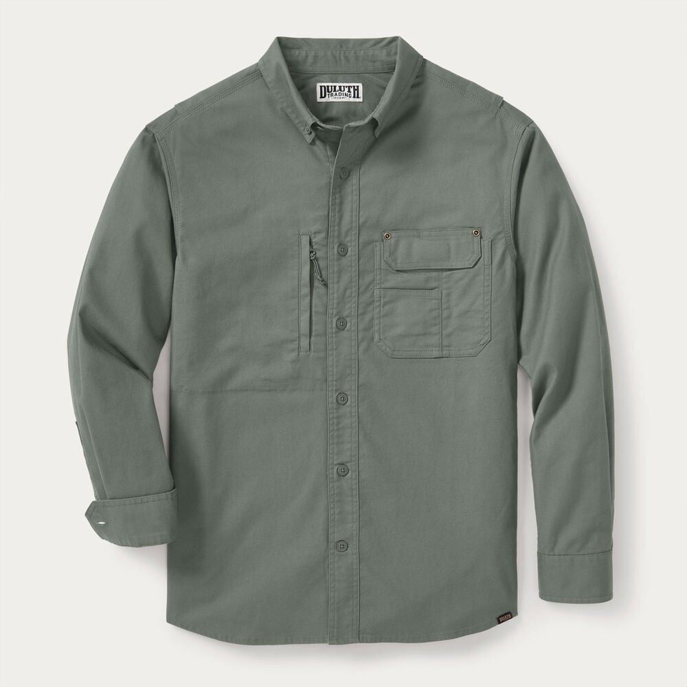 Men's Fire Hose Lightweight Long Sleeve Work Shirt Main Image