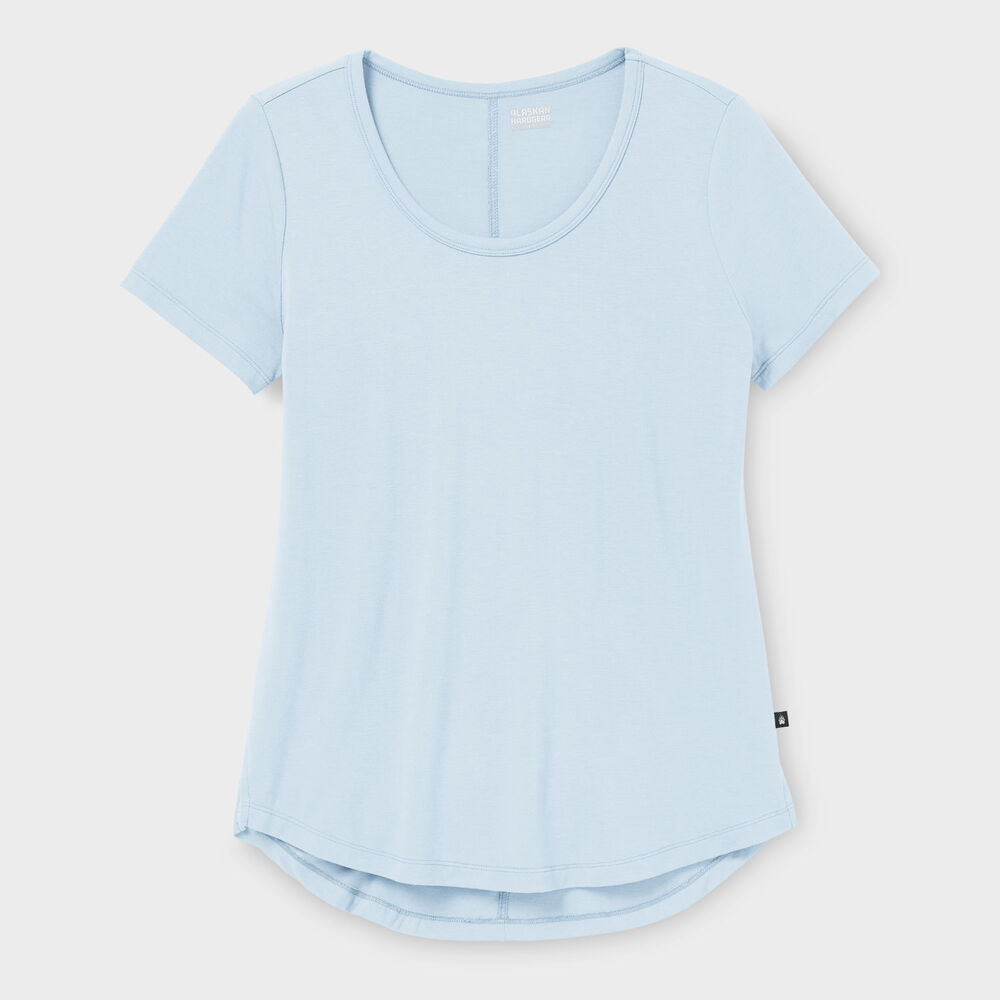 Women's Plus AKHG Renew Bamboo Short Sleeve Tee Main Image