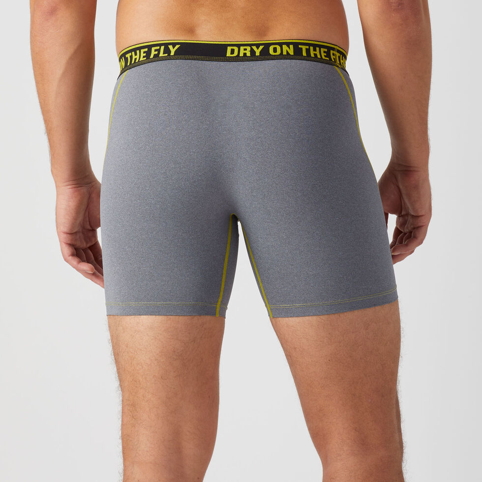 Men's Dry On The Fly Boxer Brief Underwear - Green 3XL Duluth Trading Company