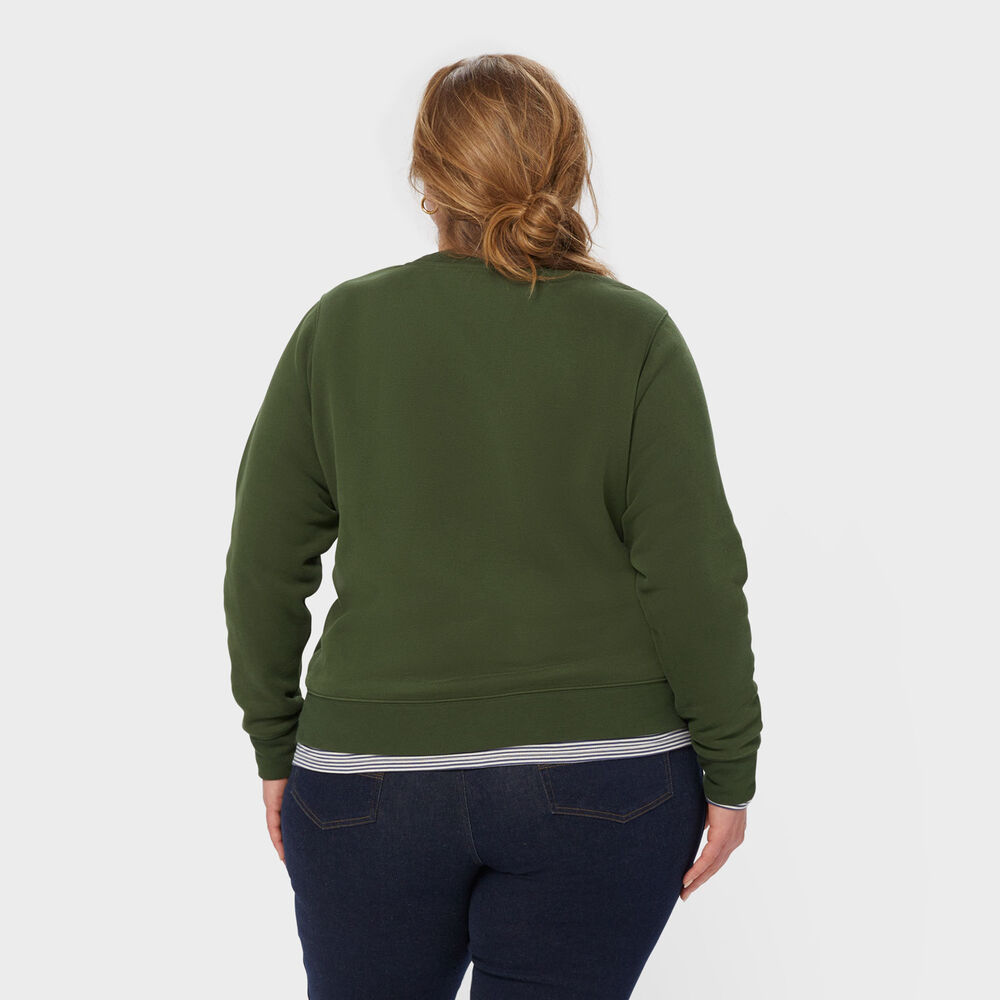 Women's Plus Duluth Heritage Crewneck Sweatshirt Main Image