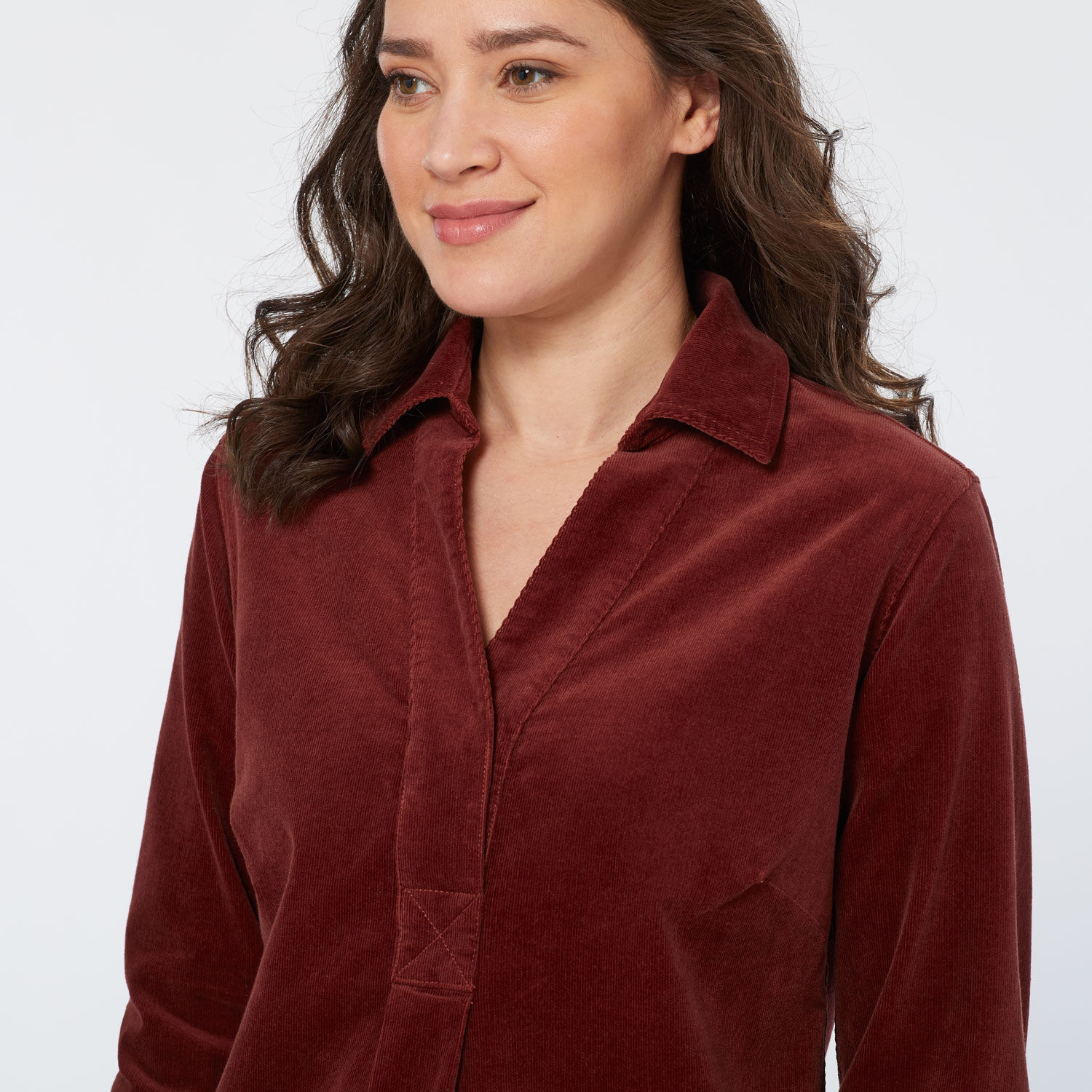 Women's Corduroy Popover Shirt | Duluth Trading Company