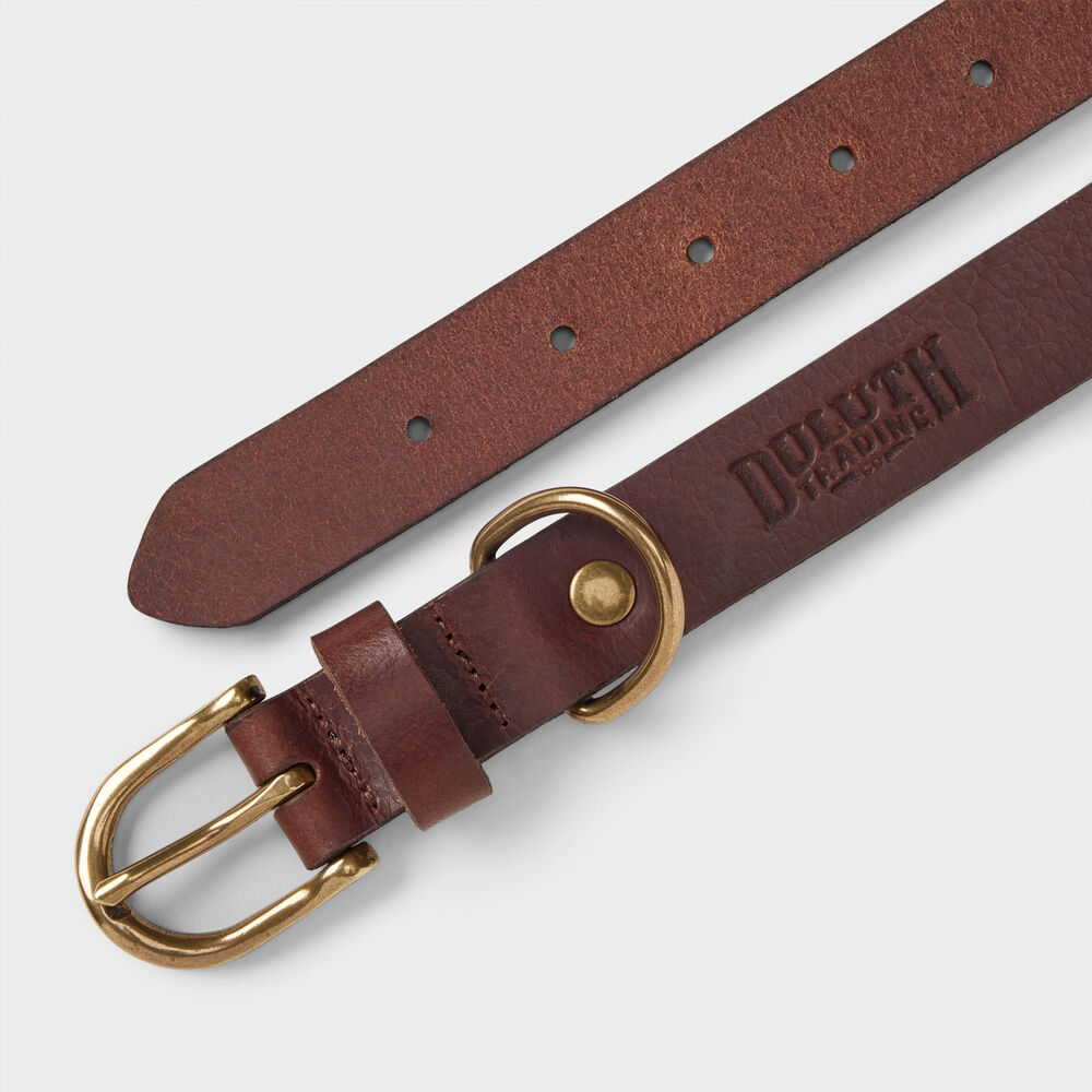 Buffalo Hide Dog Collar Main Image