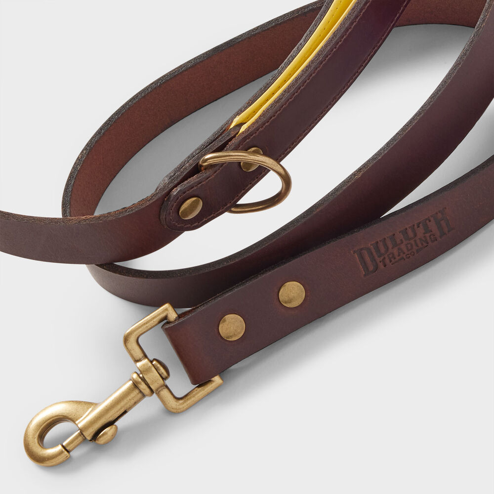 Buffalo Hide Dog Leash Main Image