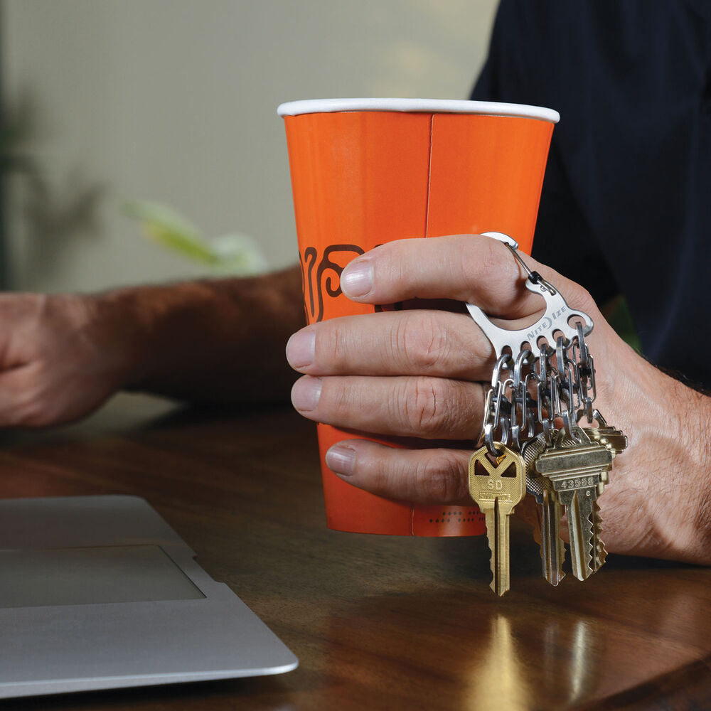 NiteIze BigFoot Locker KeyRack Stainless Main Image