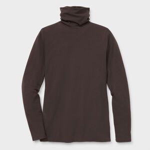 Women's Plus No-Yank Long Sleeve Turtleneck T-Shirt