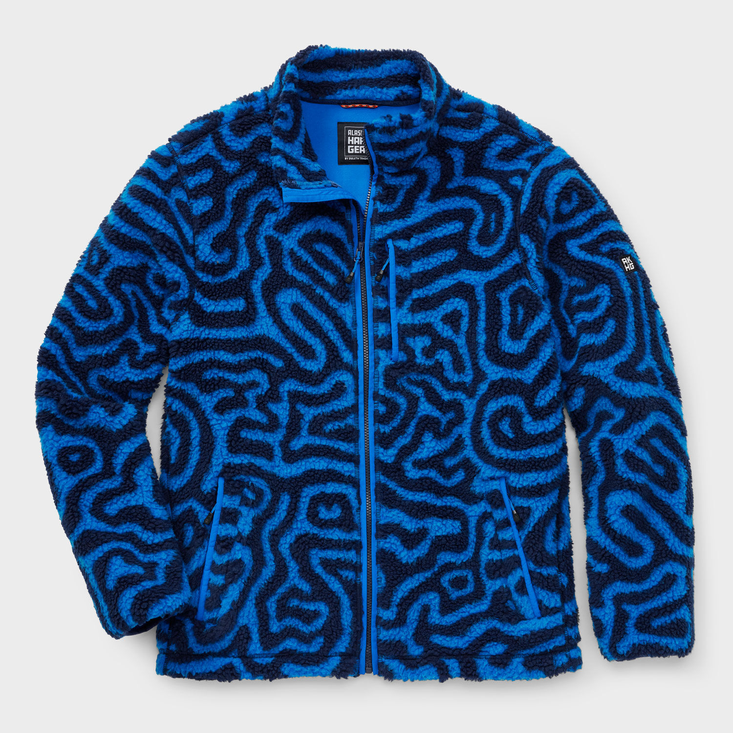 Men's AKHG Kindler Pile Fleece Full Zip Jacket | Duluth Trading