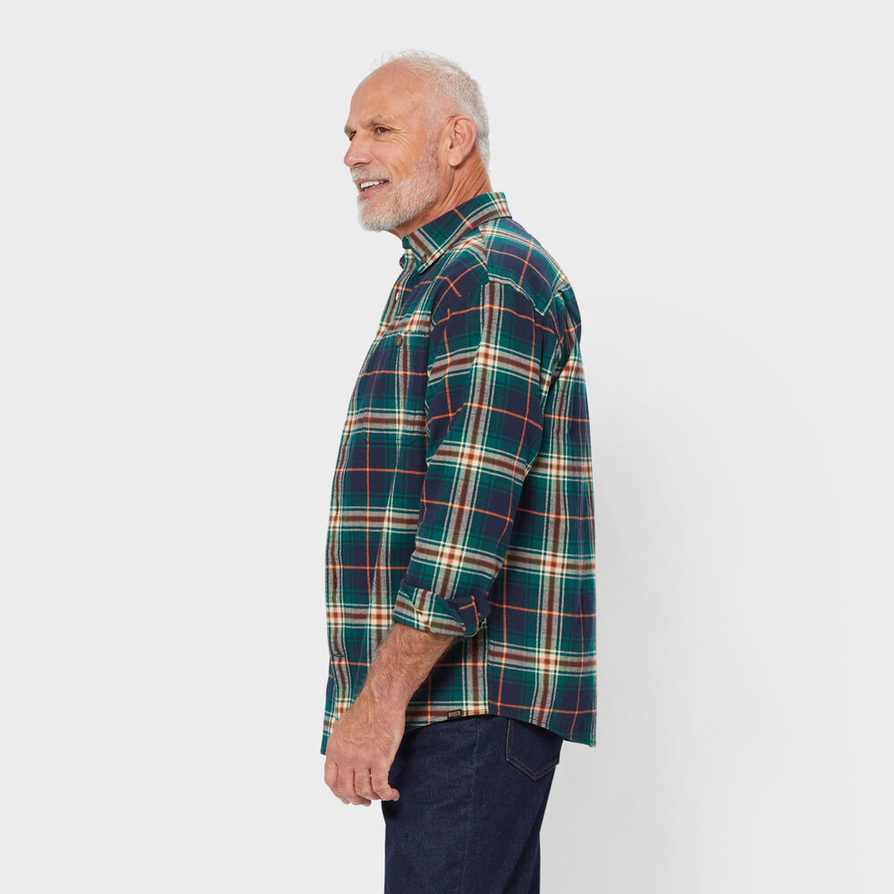 Men's Free Swingin' Flannel Untucked Shirt Main Image