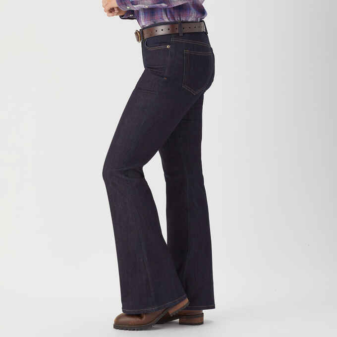 Women’s Double Flex Fence Mender Flare Leg Jeans Duluth Trading Company