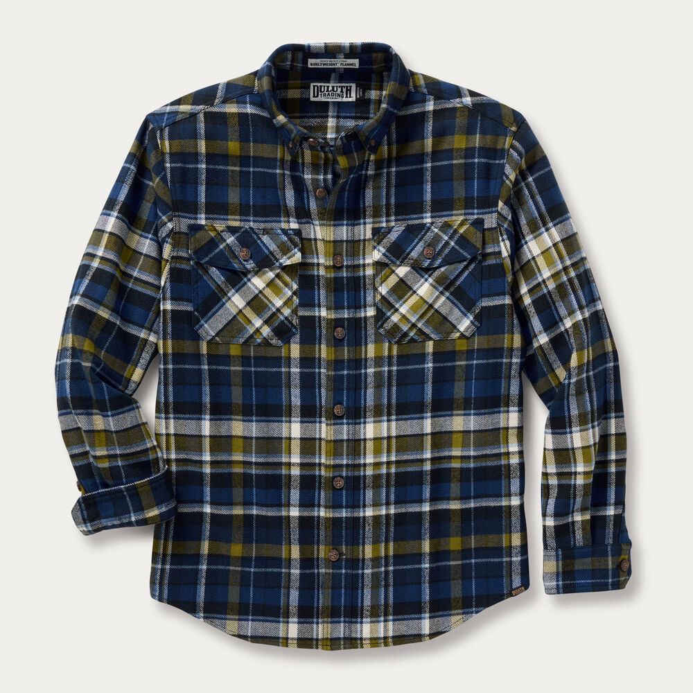Men's Burlyweight Flannel Relaxed Fit Shirt Main Image