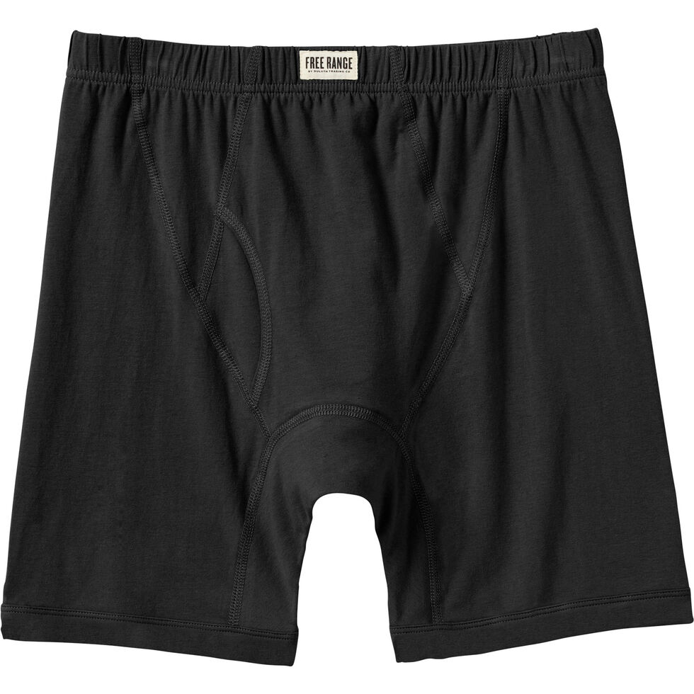 Mens Black Underwear, Mens Cotton Boxer Shorts