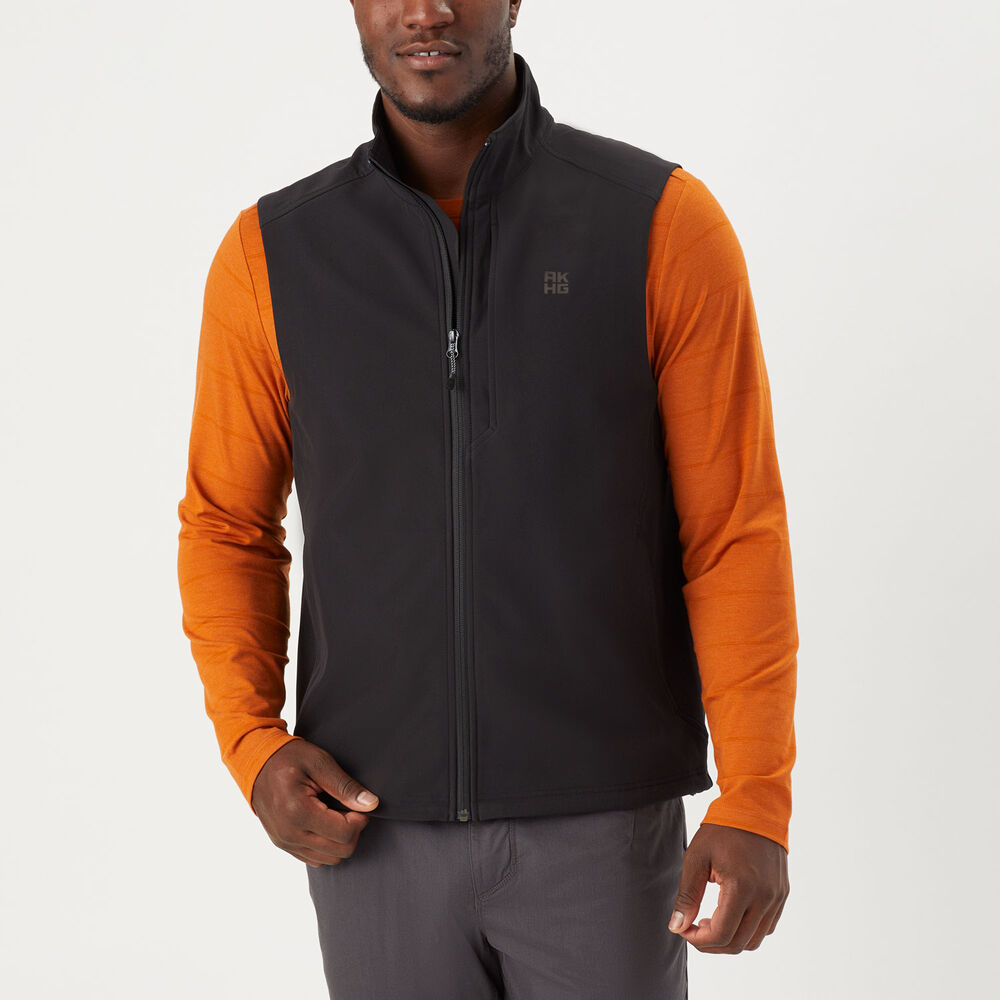 Men's AKHG Free Clime Soft Shell Vest Main Image