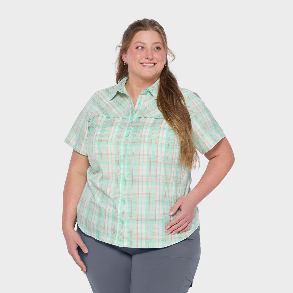 Women's Plus Armachillo Short Sleeve Shirt Main Image