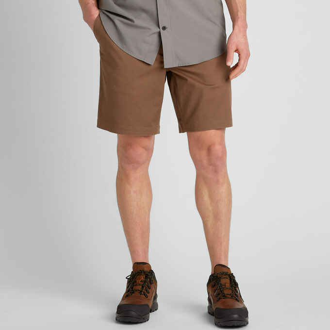 Men's 40 Grit Flex Twill 9" Khaki Shorts