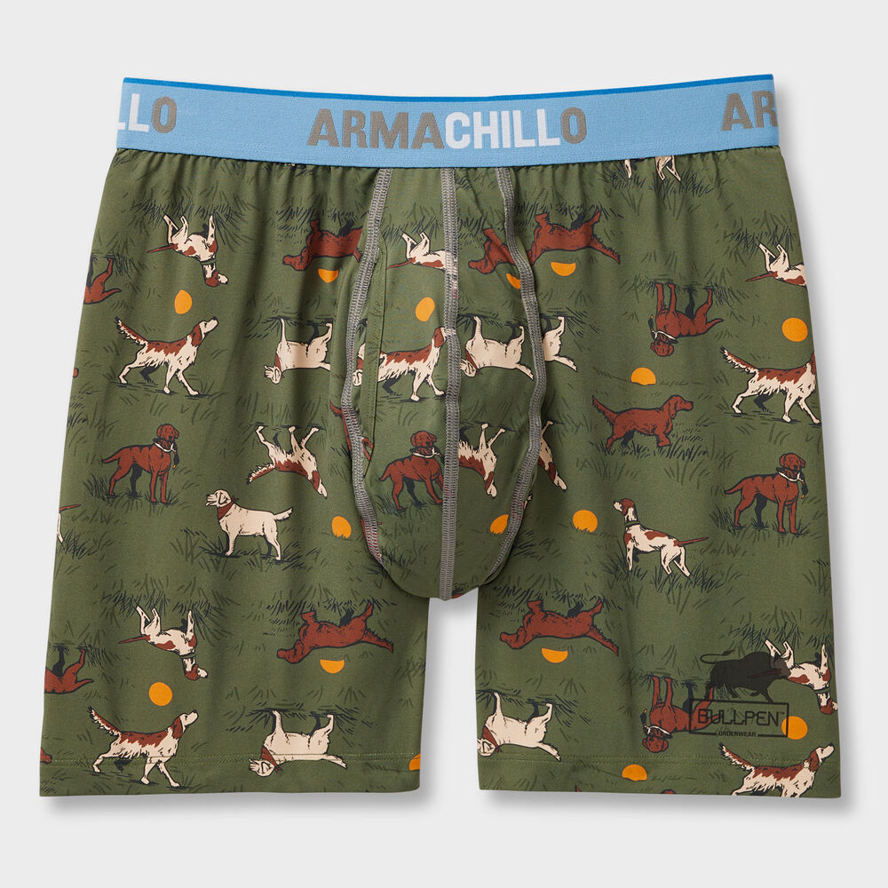 Men's Armachillo Pattern Bullpen Boxer Briefs Main Image