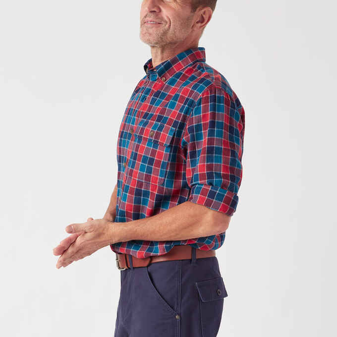 Men's Best Made Long Sleeve Standard Indigo Check Shirt