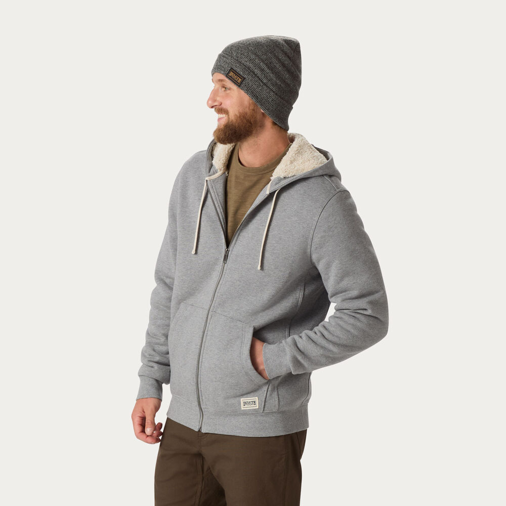 Men's Souped-Up Sweats Sherpa Lined Full-Zip Hoodie Main Image