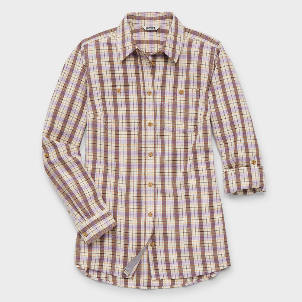 Women's Plus Free Swingin' Flannel Tunic Main Image