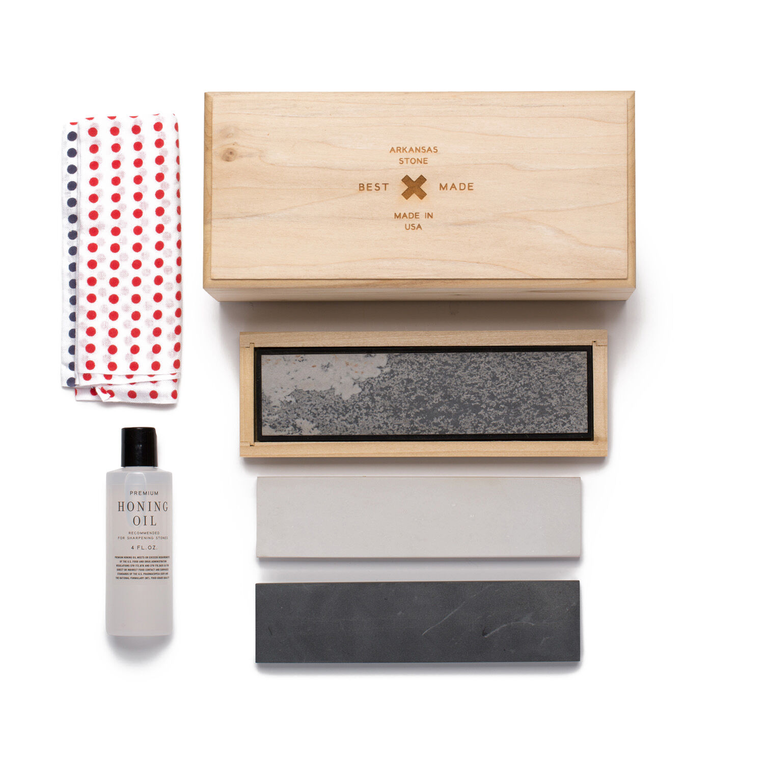 Best Made Tri-Stone Sharpening Kit | Duluth Trading Company