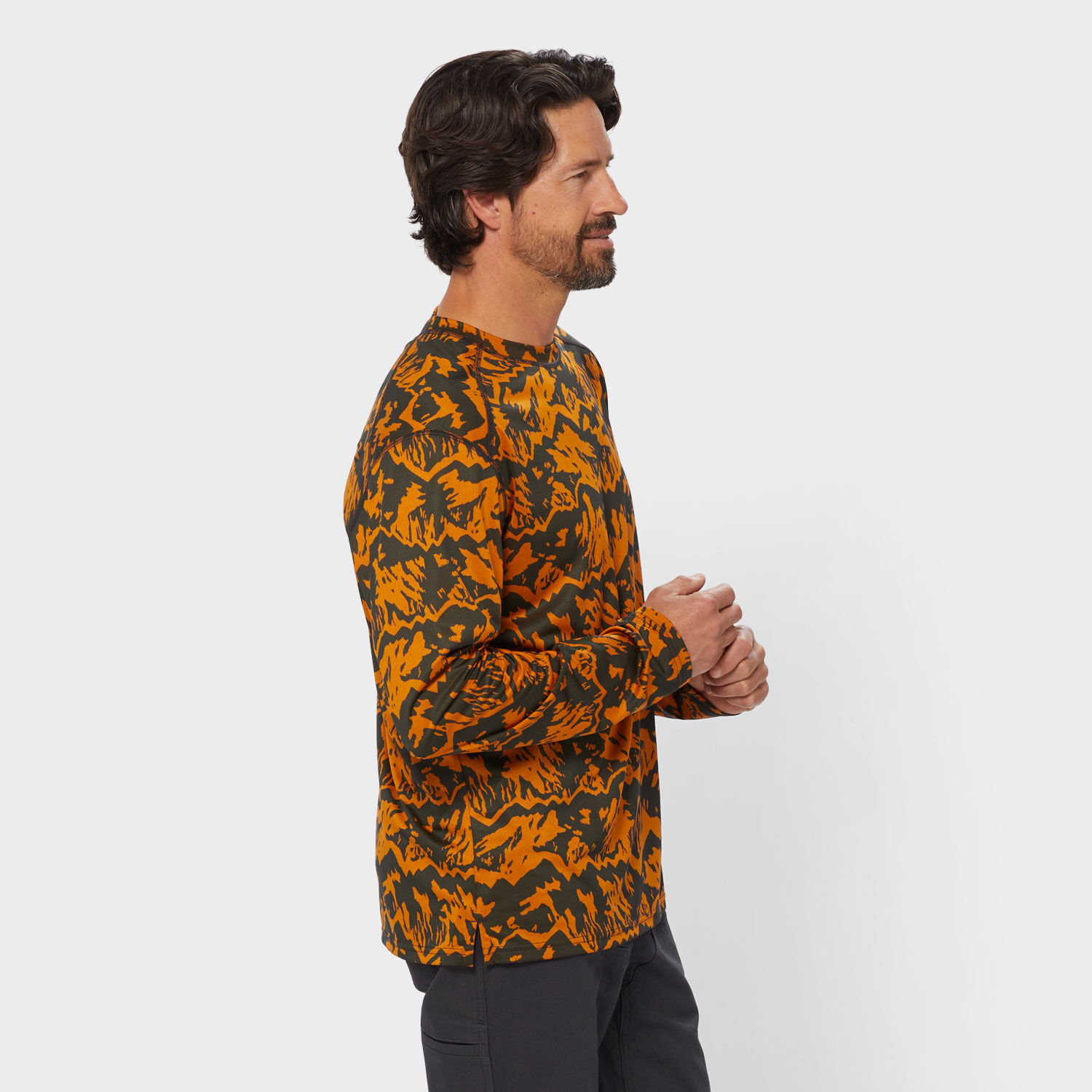 peak トランジットシャツ Hard Yakka Long Sleeve Closed Front Cotton Drill Work Shirt