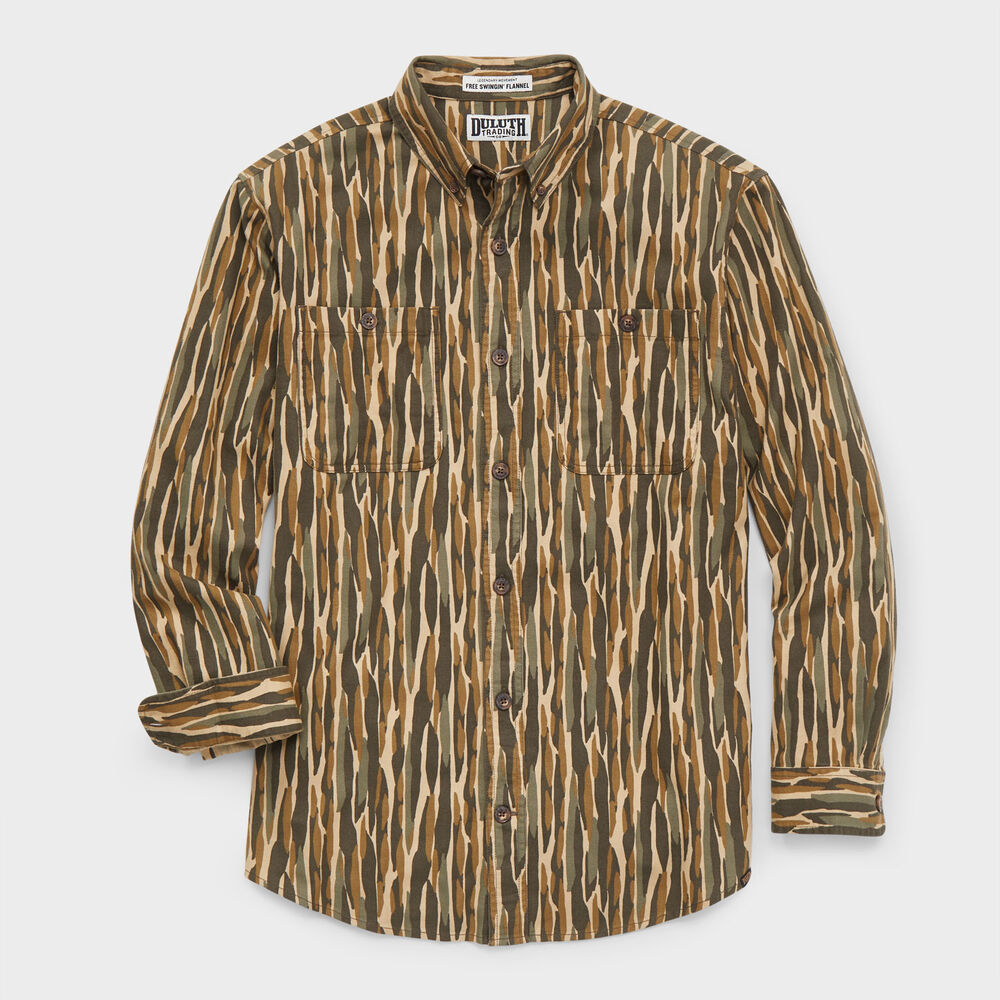 Men's Free Swingin' Flannel Relaxed Fit Shirt Main Image