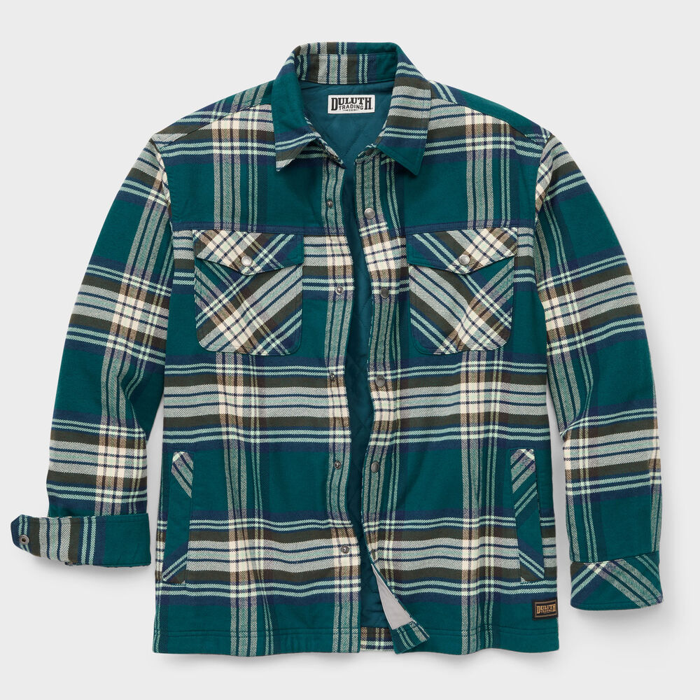 Men's Folklore Flannel Insulated Shirt Jac Main Image