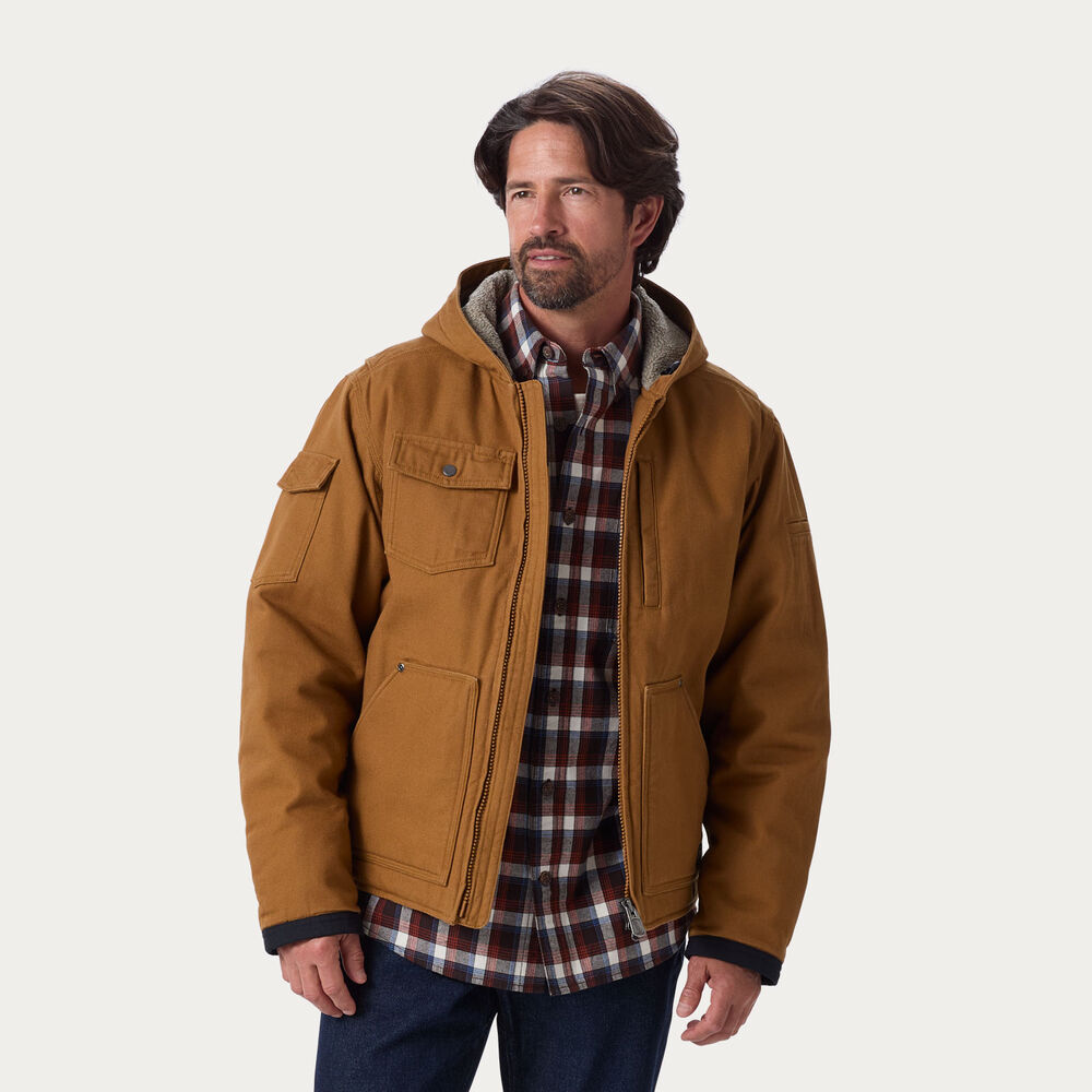 Men's Superior Fire Hose Hooded Jacket Main Image