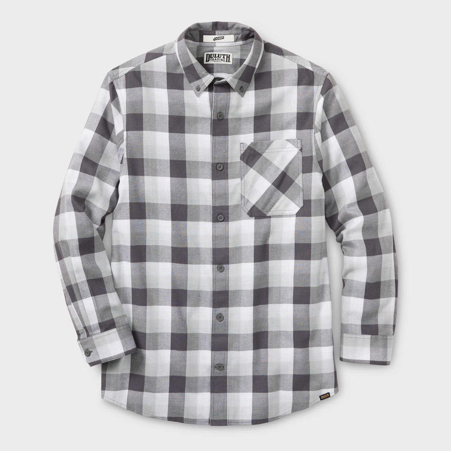 Men's 40 Grit Flannel Standard Fit Shirt | Duluth Trading Company