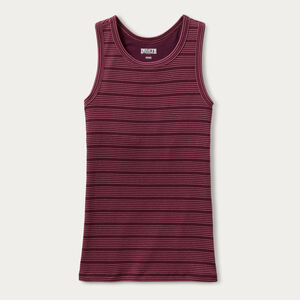 Women's No-Yank Luxe Rib Racerback Shelf Bra Tank