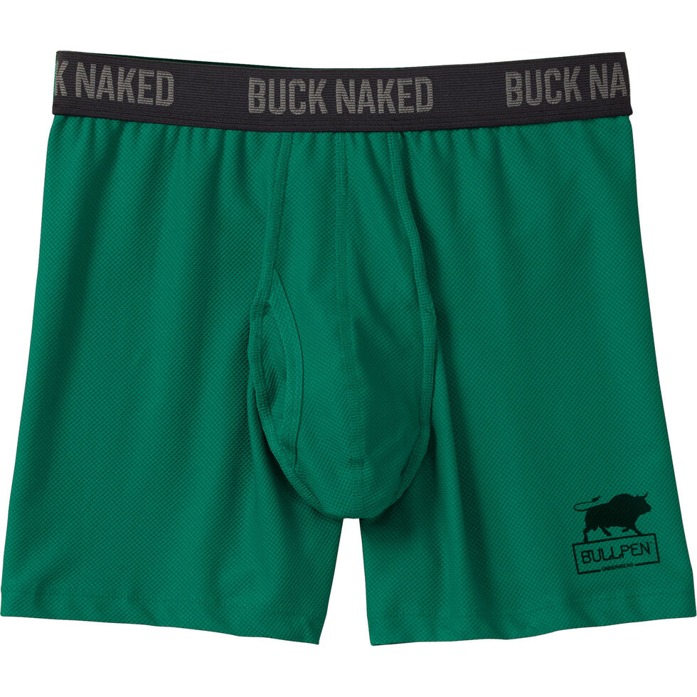 Men's Buck Naked Bullpen Boxer Briefs