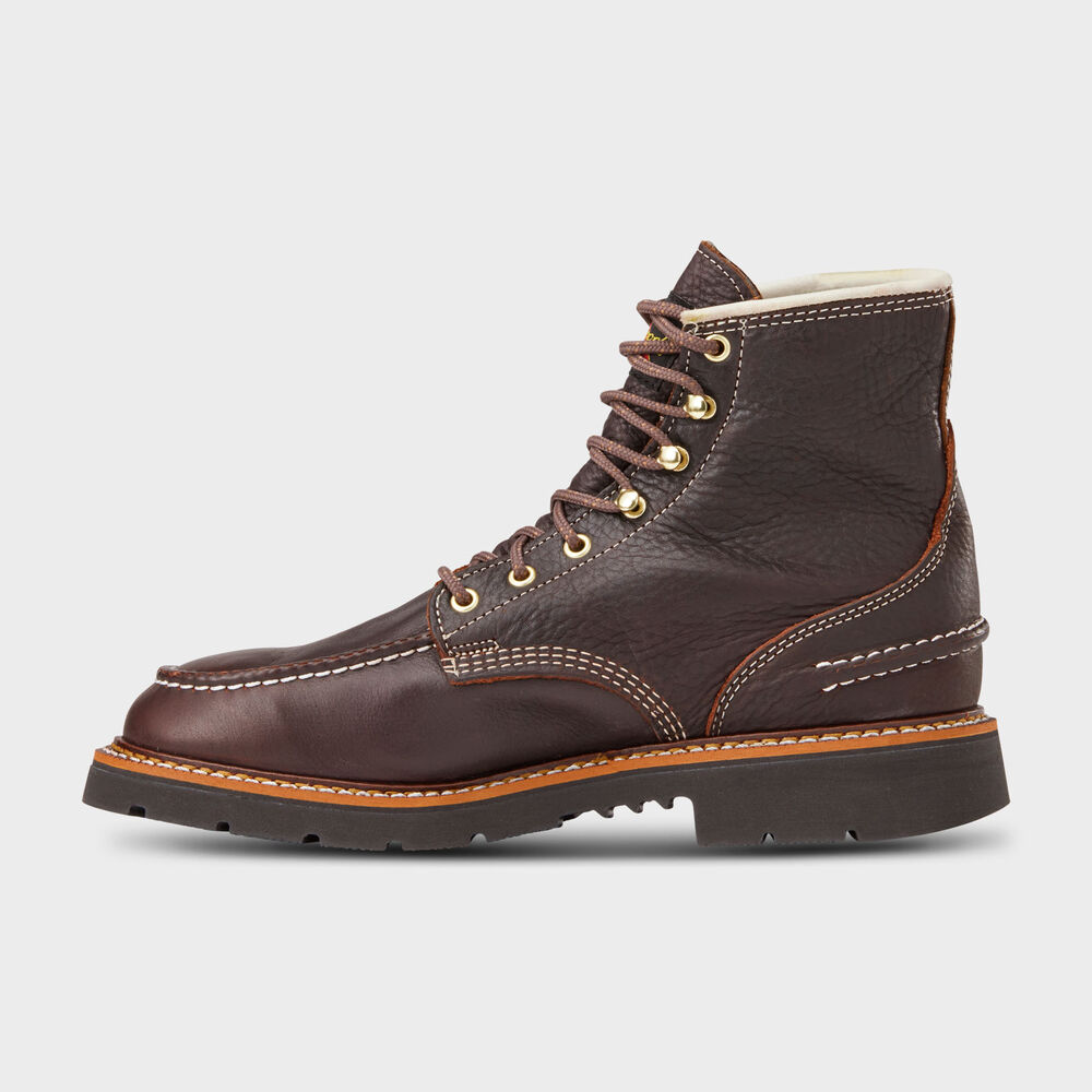 Men's Thorogood 6'' Waterproof Moc Toe Boots Main Image