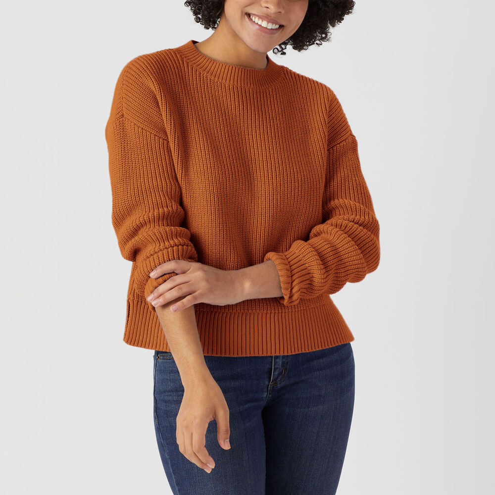 Women's Heritage Shaker Stitch Sweater Main Image