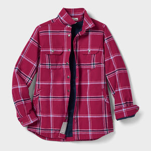 Women's Plus Free Swingin' Lined Flannel Shirt Jac