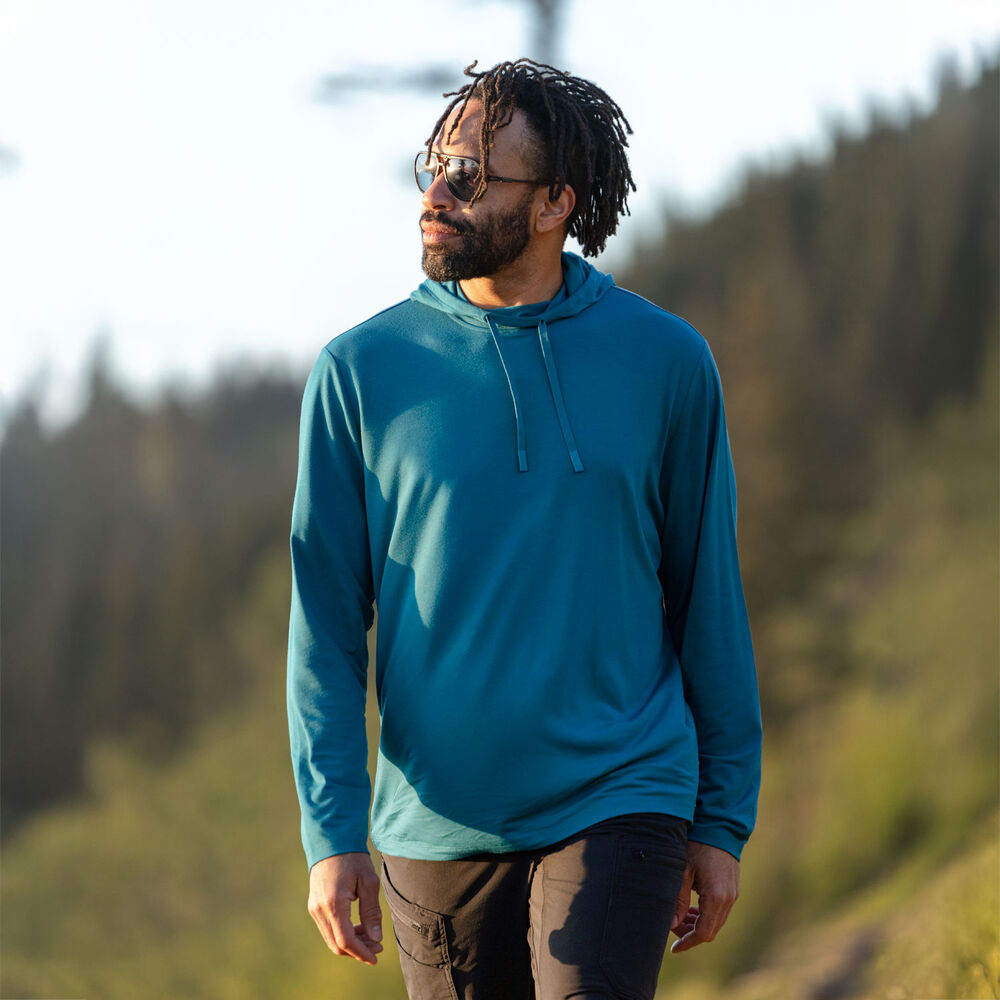 Men's AKHG Renew Bamboo Hoodie Main Image